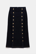 Peploum-Nadia Long Skirt In Cotton-Etek-5-fleurdirect.live