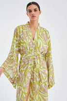 Peraluna-Akira Desenli 120 Cm Mat Dokulu Yazlık Kadın Kimono-Kimono-1-fleurdirect.live