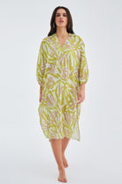 Peraluna-Akira Dress Bol Kesim 117 Cm Mat Dokulu Yazlık Kadın Elbise-Elbise-6-fleurdirect.live