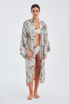 Peraluna-Bolossom Çiçek Desenli 120 Cm Saten Yazlık Kadın Kimono-Kimono-5-fleurdirect.live