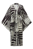 Peraluna-Hanita Geometrik Desenli 120 Cm Saten Yazlık Kadın Kimono-Kimono-9-fleurdirect.live