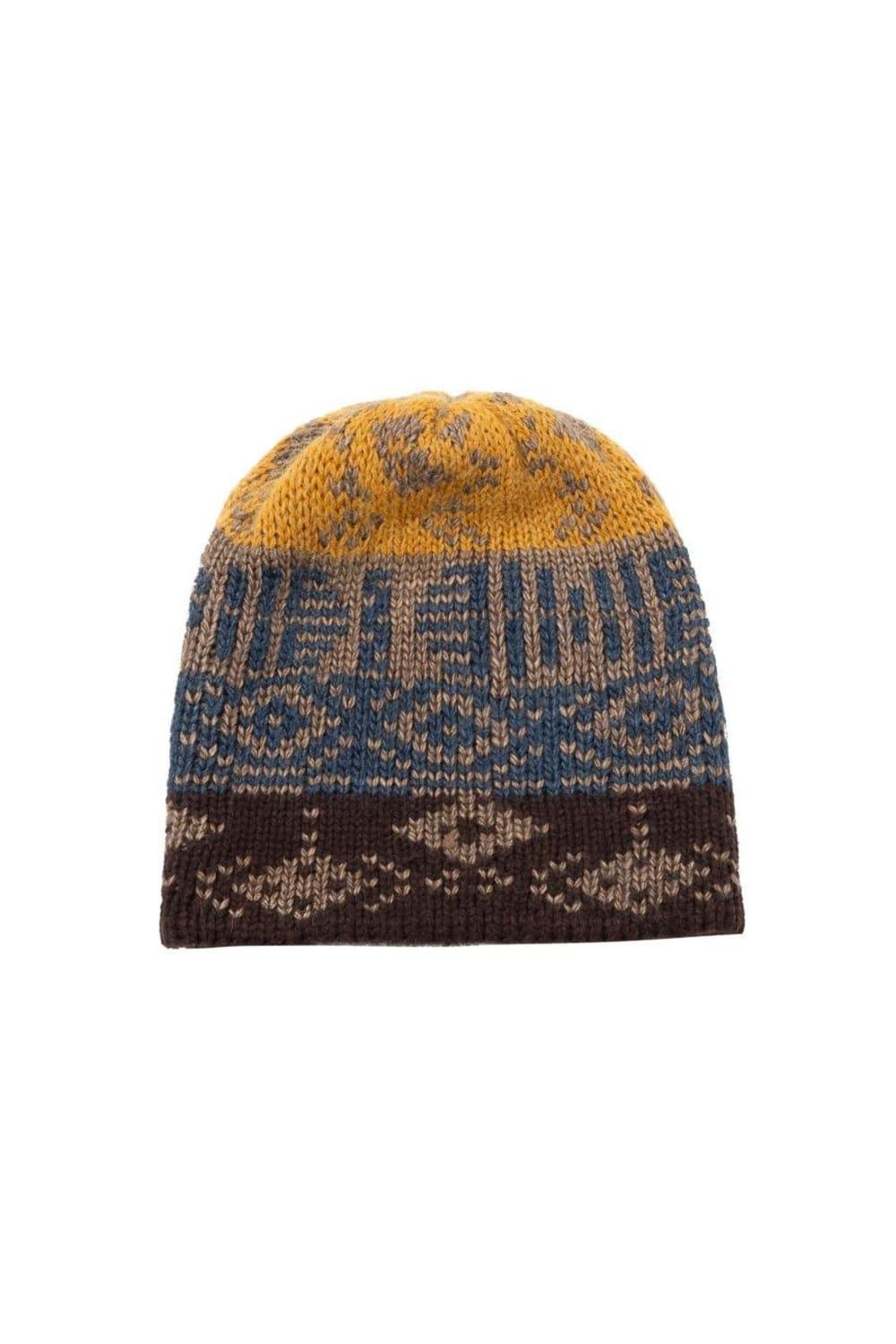 Peraluna-Harmony Beanie Etnik Desen Kadın Triko Bere-Bere-4-fleurdirect.live