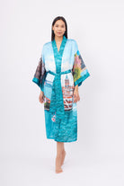 Peraluna-Istanbul Kimono İstanbul Manzara Baskılı 125 Cm Uzun Saten Kadın Kimono-Kimono-1-fleurdirect.live