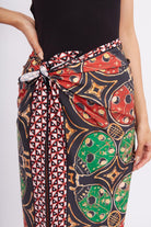 Peraluna-Ladybug Scarfe Uğurböceği Baskılı Saten Eşarp çok Renkli-Eşarp-6-fleurdirect.live
