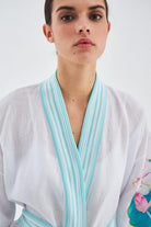 Peraluna-Lotus Balık Aplikeli Keten Karışımlı Diz Altı Kadın Kimono-Kimono-7-fleurdirect.live