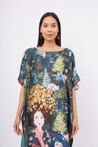 Peraluna-Magic Moments Long Dress Anne Kız Baskılı 130 Cm Uzun Saten Kolsuz Elbise-Elbise-2-fleurdirect.live