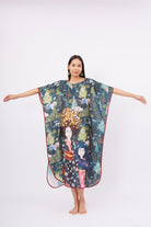 Peraluna-Magic Moments Long Dress Anne Kız Baskılı 130 Cm Uzun Saten Kolsuz Elbise-Elbise-6-fleurdirect.live