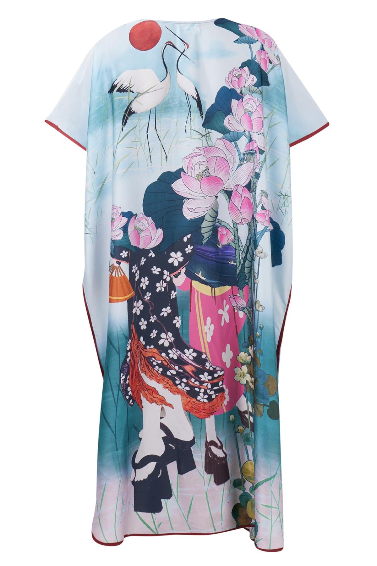 Peraluna-Magic Moments Long Dress Anne Kız Baskılı 130 Cm Uzun Saten Kolsuz Elbise-Elbise-9-fleurdirect.live
