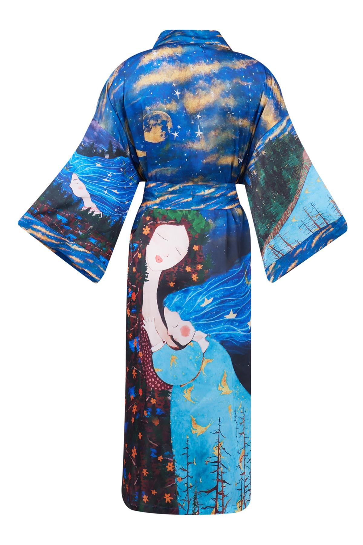 Peraluna-Magic Moments Long Kimono Anne Kız Baskılı 125 Cm Uzun Saten Kadın Kimono-Kimono-9-fleurdirect.live