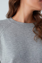 Peraluna-Nell Pullover Yanları Yırtmaçlı 3/4 Kol İnce Kadın Triko Kazak -Kazak & Triko-13-fleurdirect.live