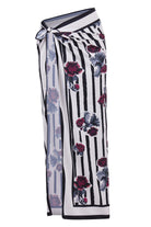 Peraluna-Stripe Garden Scarfe çizgili Güllü Baskılı Saten Kadın Eşarp-Eşarp-8-fleurdirect.live