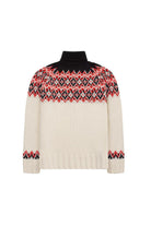 Peraluna-Styleboom X Cotswold Fair Isle Pullover Balıkçı Yaka Baklava Desen Kazak Kadın Triko Kazak-Kazak & Triko-6-fleurdirect.live