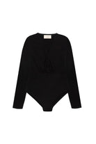 Peraluna-Styleboom X Devon Bodysuit V Yaka Uzun Kol Alttan Çıtçıtlı Kadın Triko Body-Body-10-fleurdirect.live