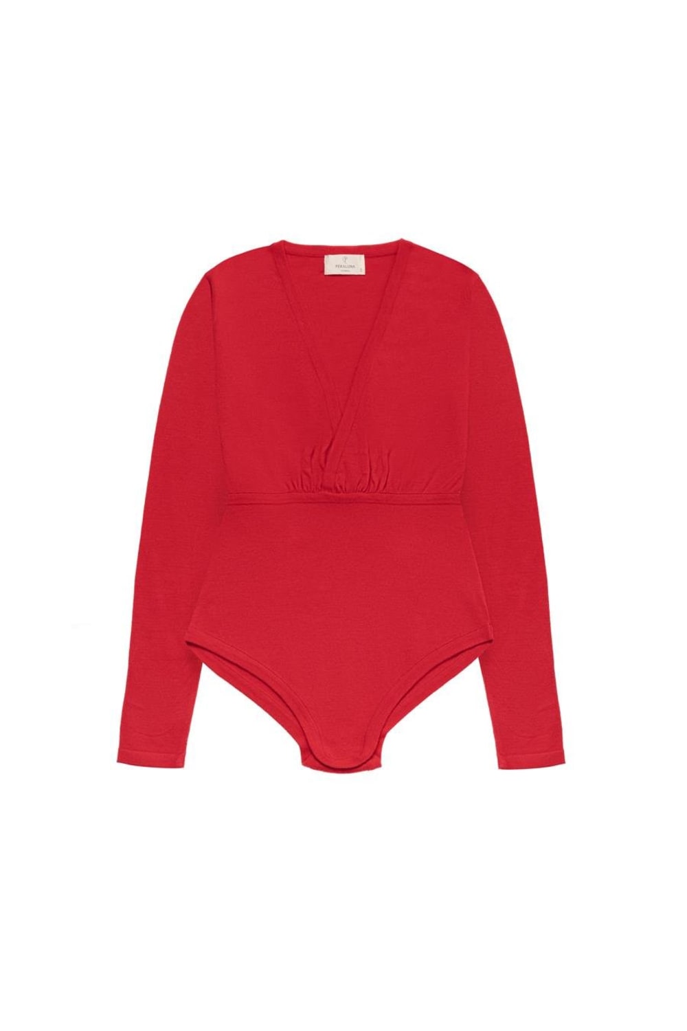 Peraluna-Styleboom X Devon Bodysuit V Yaka Uzun Kol Alttan Çıtçıtlı Kadın Triko Body-Body-21-fleurdirect.live