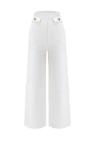 Peraluna-Styleboom X Marlene Trouser Düğme Detaylı Rahat Kesim Kadın Triko Pantolon -Pantolon-18-fleurdirect.live