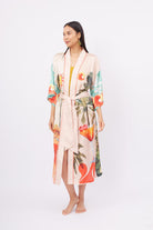 Peraluna-Summer Time Long Ki̇mono Yaz Desenleri Baskılı Uzun Saten Kadın Kimono Çok Renkli-Kimono-6-fleurdirect.live