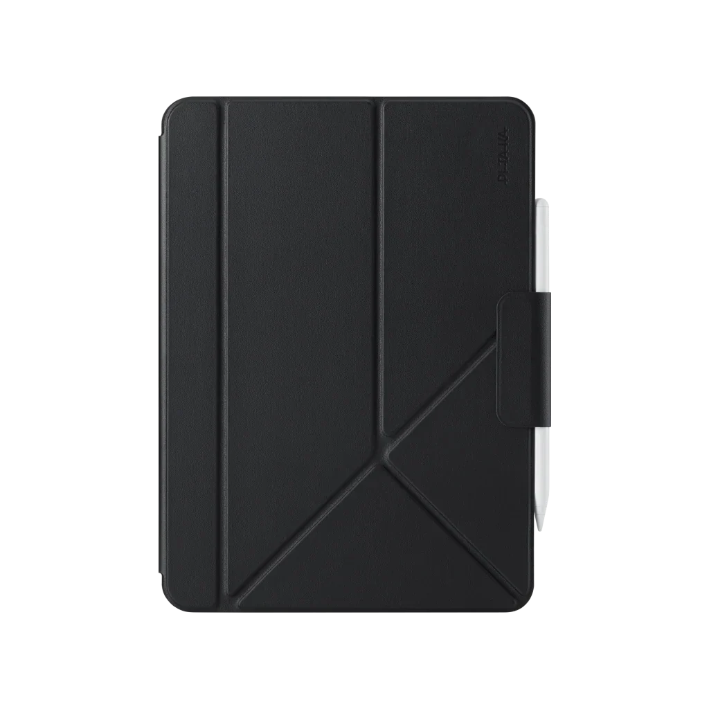 Ipad Air 13 M4 / M3 / M2 Kılıf Folio 3 Siyah, Kalem Bölmeli Standlı