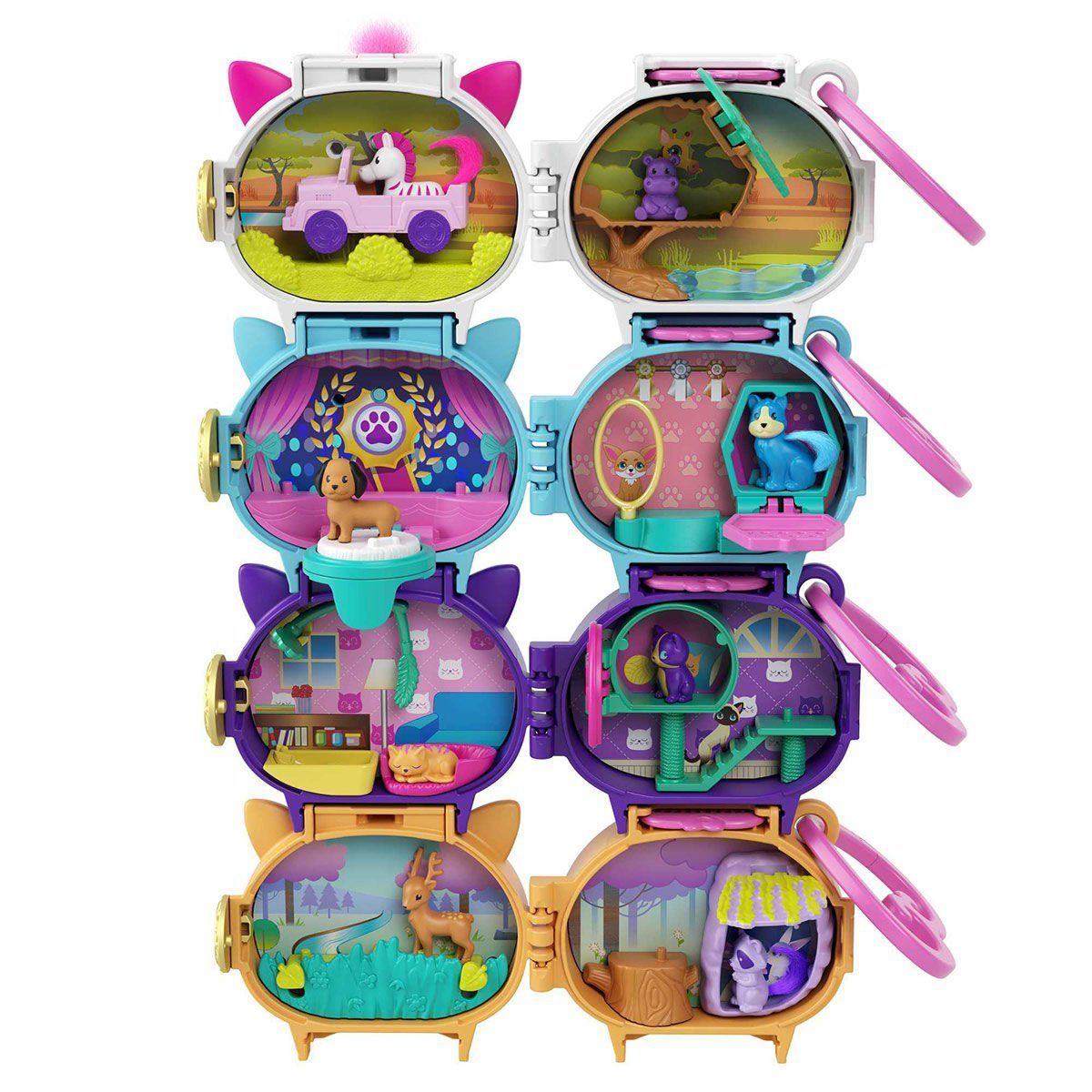 Poly Pocket ve Arkadaşları-Polly Pocket Çantaya Takılabilen Mini Oyun Setleri-Oyuncak Bebek ve Oyun Setleri-5-fleurdirect.live