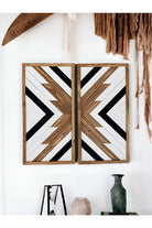 Postotto Design Studio-İkili Ahşap Dilim Tablo-Tablo-2-fleurdirect.live