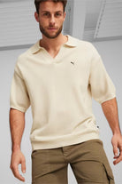 Puma-Basketball Nostalgia Knitted Polo-Alpine Snow-Sweatshirts & Hoodies-1-fleurdirect.live