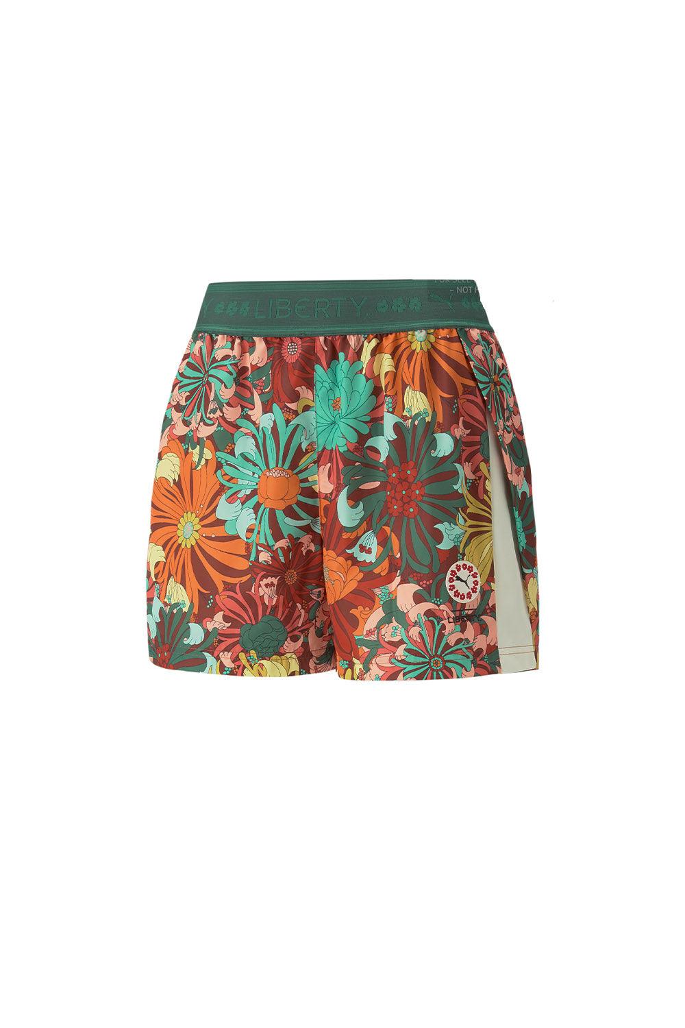 Puma-PUMA X LIBERTY AOP Woven Shorts Pristine-Şort-1-fleurdirect.live