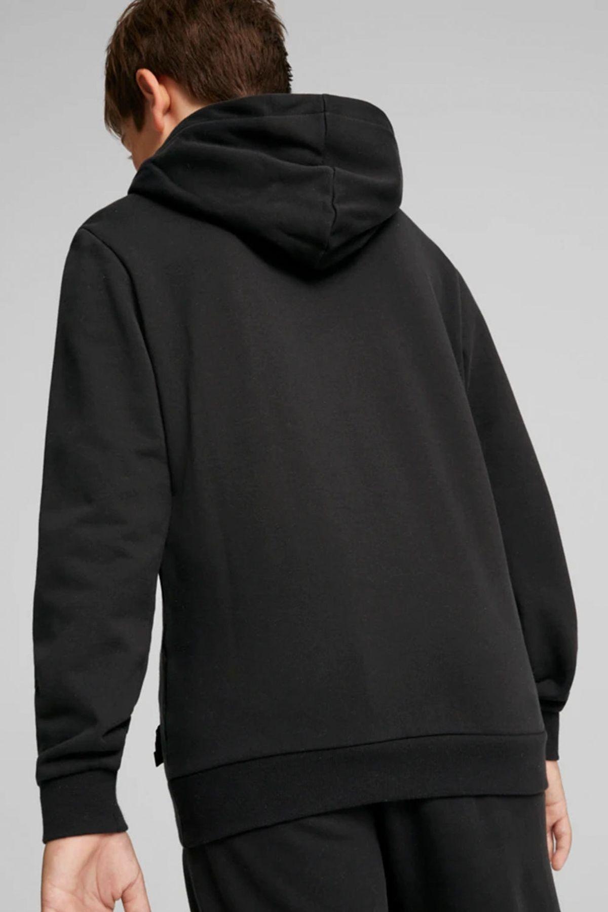 Puma-PUMA x POKEMON Hoodie TR Kids Puma Black-Sweatshirts & Hoodies-2-fleurdirect.live
