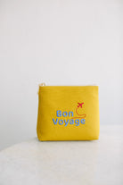 Pure Paris-Bon Voyage Kozmetik & Seyahat Çantası – Hardal-Makyaj Çantası-1-fleurdirect.live