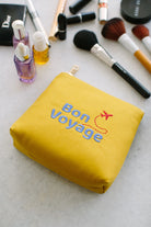 Pure Paris-Bon Voyage Kozmetik & Seyahat Çantası – Hardal-Makyaj Çantası-5-fleurdirect.live