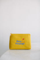 Pure Paris-Bon Voyage Kozmetik & Seyahat Çantası – Hardal-Makyaj Çantası-8-fleurdirect.live
