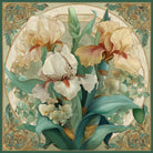Pure Paris-Golden Fern İpek Fular-Şal & Fular-1-fleurdirect.live
