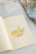 Pure Paris-L'Après Seyahat Günlüğü — Londra (Tower Bridge), 128 Sayfa-Defter-6-fleurdirect.live