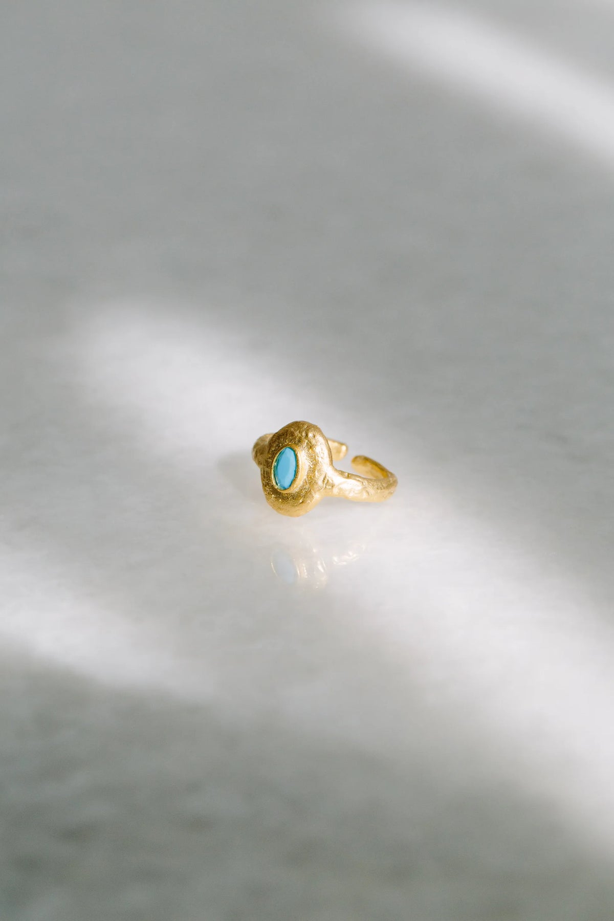 Seraphina Yüzük - Turquoise Blue