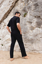 Ramme-Tony Siyah Erkek Pantolon-Pantolon-3-fleurdirect.live