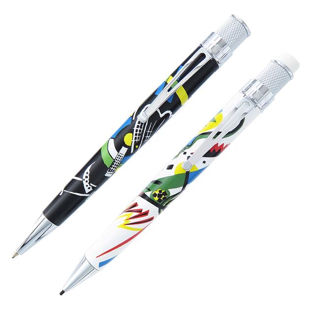 Retro 51-The Met Kandinsky Roller Kalem Mekanik Kurşun Kalem 1.15 Mm Seti Mrs 2123-Kalem Seti-1-fleurdirect.live