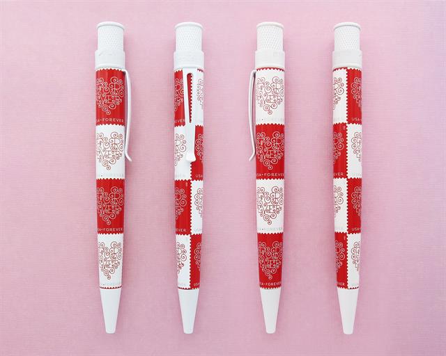 Retro 51-Retro 51 Usps Love Stamp Roller Kalem Prr 2315 K-Roller Kalem-5-fleurdirect.live