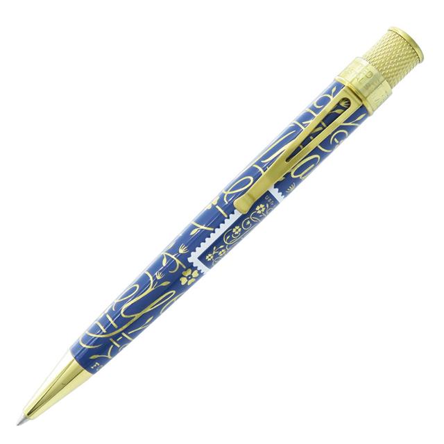 Retro 51-Retro 51 Usps Thank You Stamp Roller Kalem Purple Prr 2258-Roller Kalem-1-fleurdirect.live