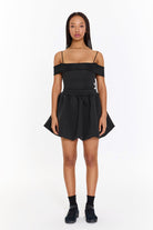 SBNM-Black Bubble Balloon Skirt-Etek-1-fleurdirect.live