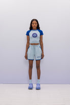 SBNM-'' I See '' Contrast Short-Şort-1-fleurdirect.live