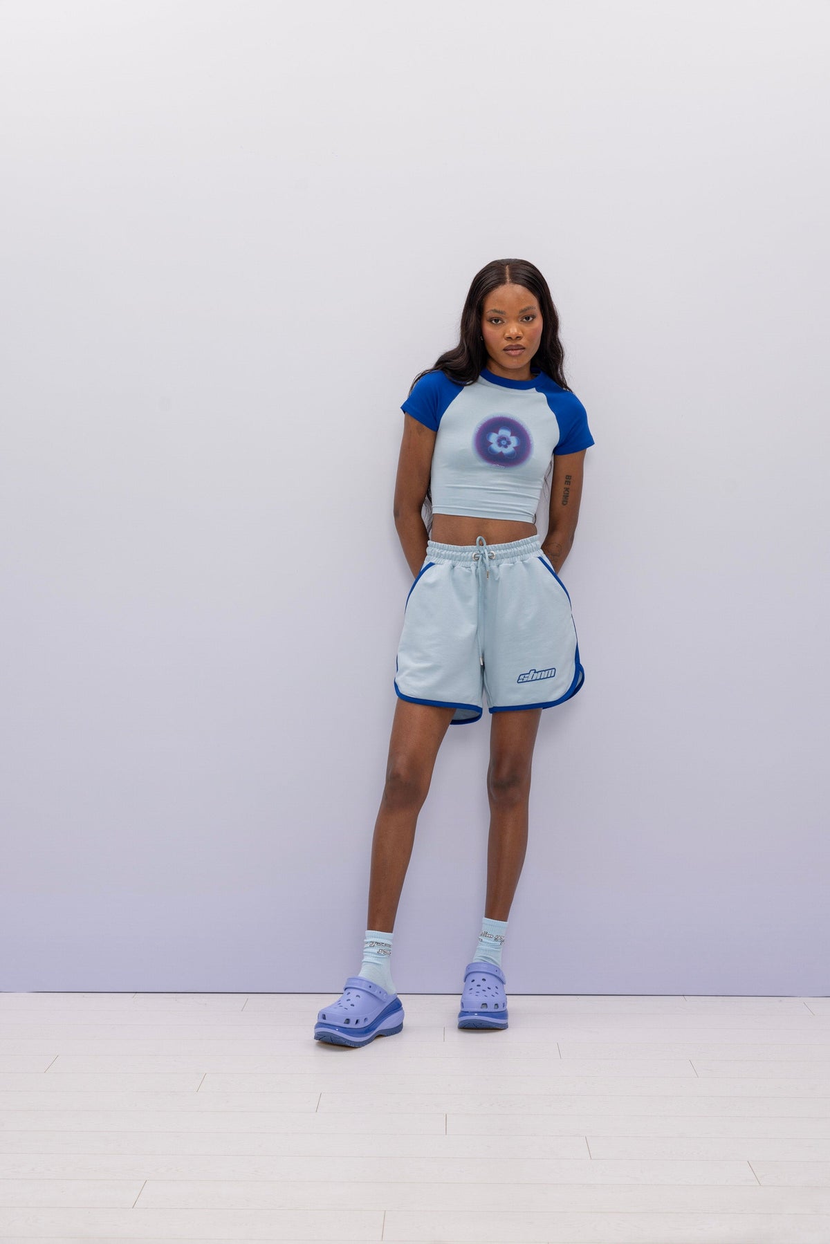 SBNM-'' I See '' Contrast Short-Şort-8-fleurdirect.live
