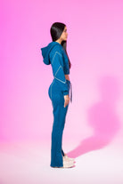 SBNM-Petrol Blue Sweatpants-Eşofman-2-fleurdirect.live