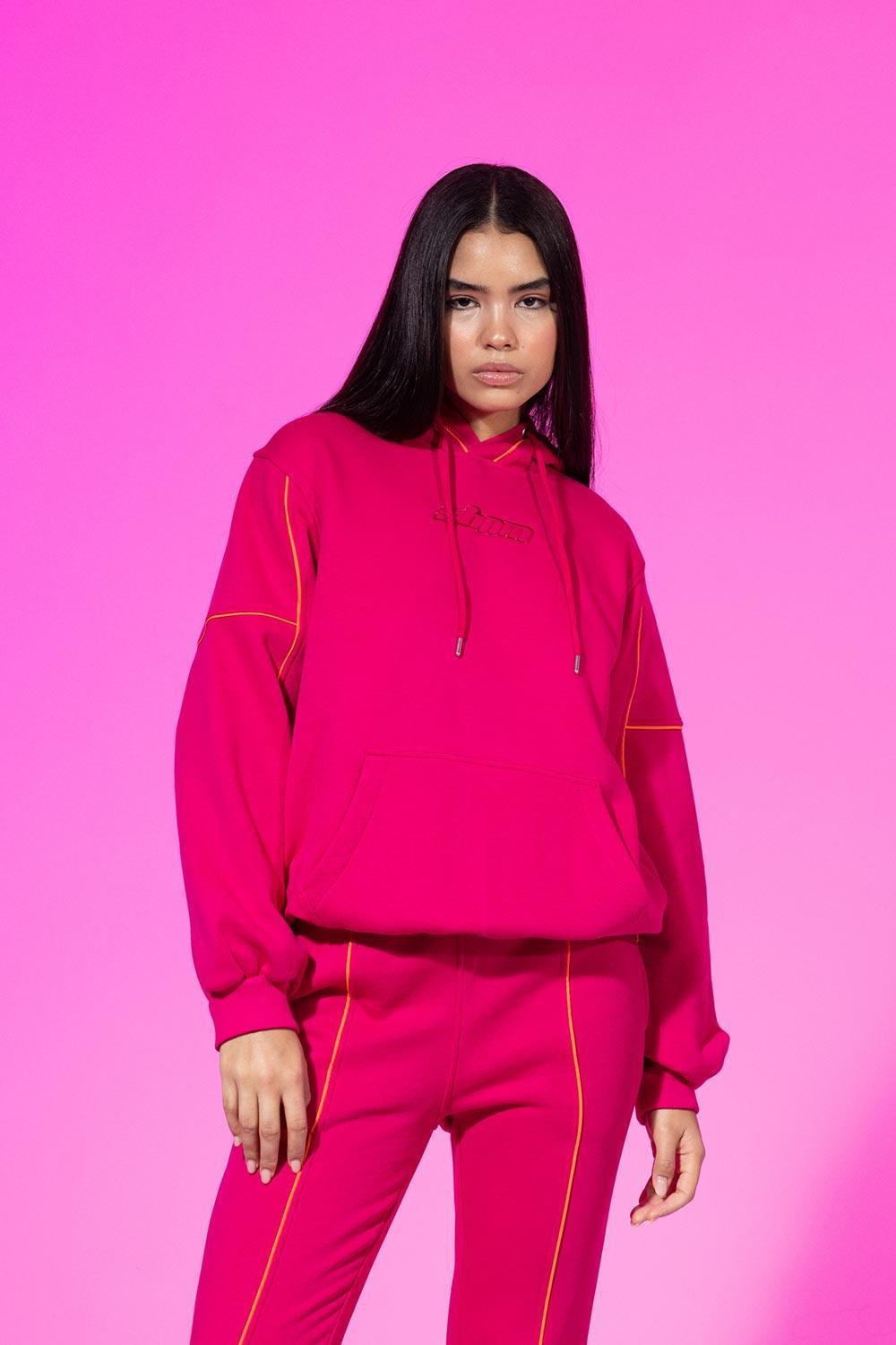 SBNM-Ruby Pink Sweatshirt-Sweatshirts & Hoodies-1-fleurdirect.live