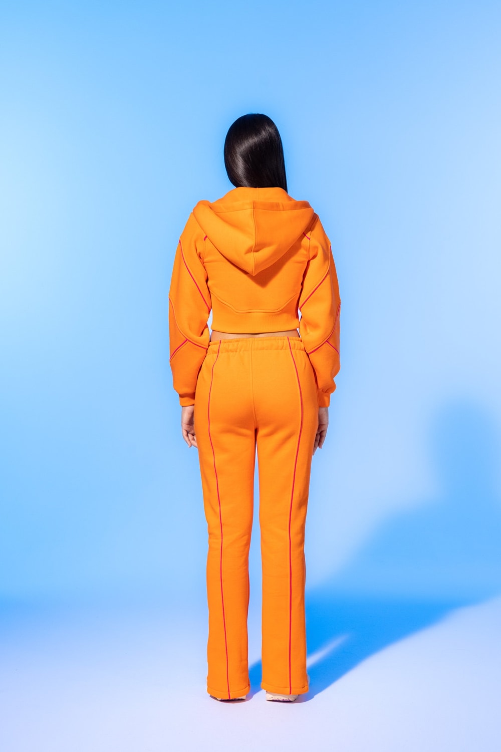 SBNM-Vivid Flame Orange Sweatpant-Eşofman-4-fleurdirect.live