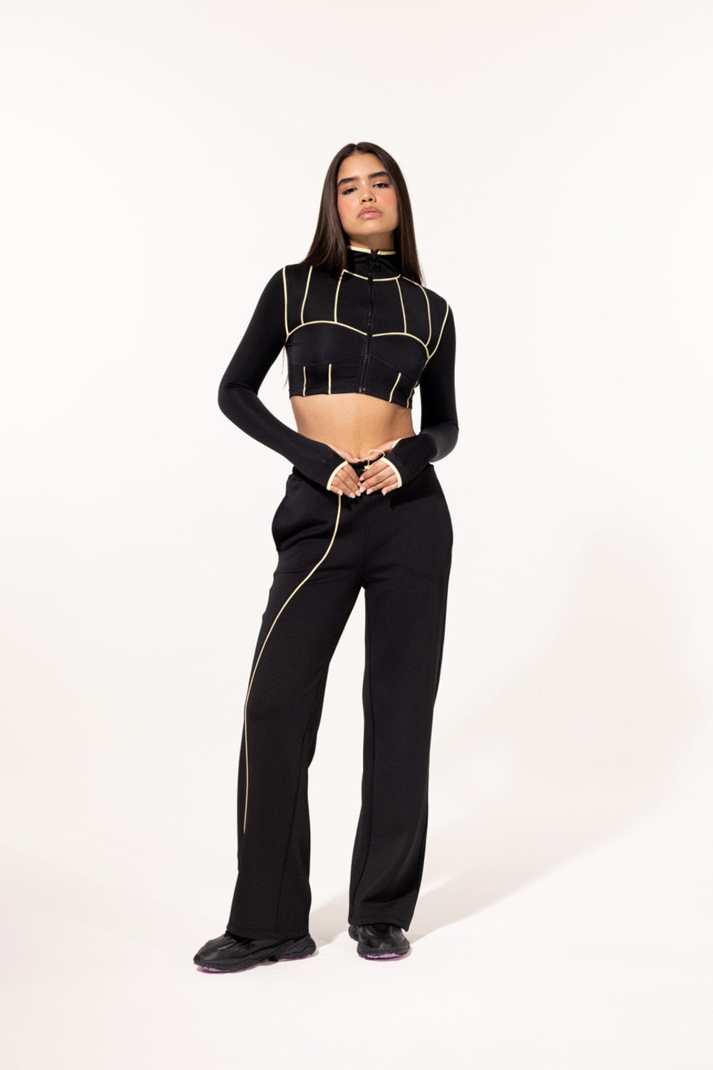 SBNM-Yellow Contrast Crop Top-Crop Top-1-fleurdirect.live