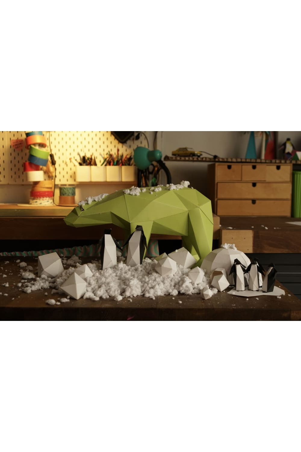 Seb Studio-Kutuplar Seti lime Kendin Yap Heykel Kiti-Heykel Kiti-1-fleurdirect.live