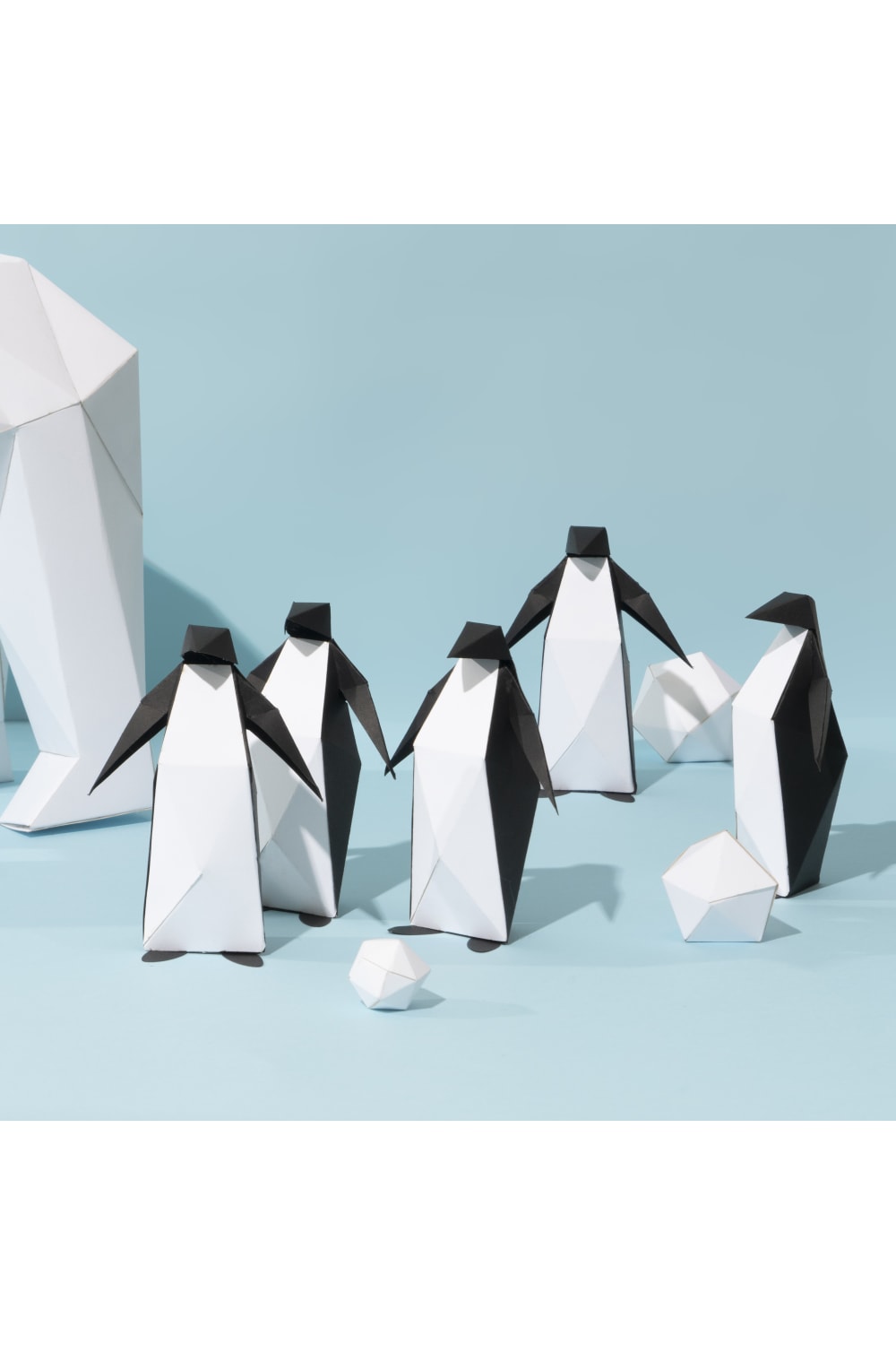 Seb Studio-Seb_Penguin (üç'lü paket) Kendin Yap Heykel Kiti-Heykel-4-fleurdirect.live