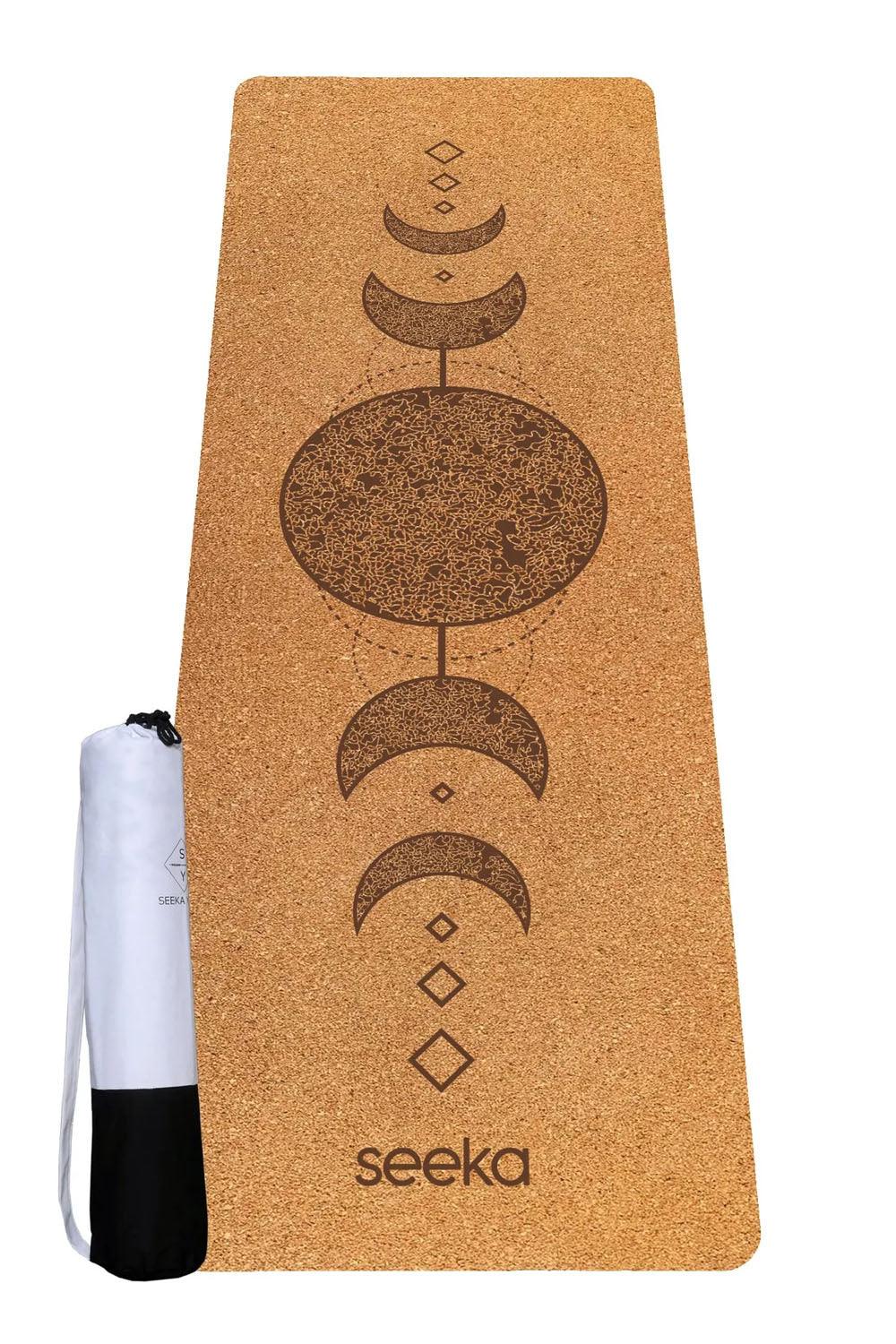 Seeka Yoga-Mantar Serisi Yoga Mat - Moon-Yoga Matı-2-fleurdirect.live