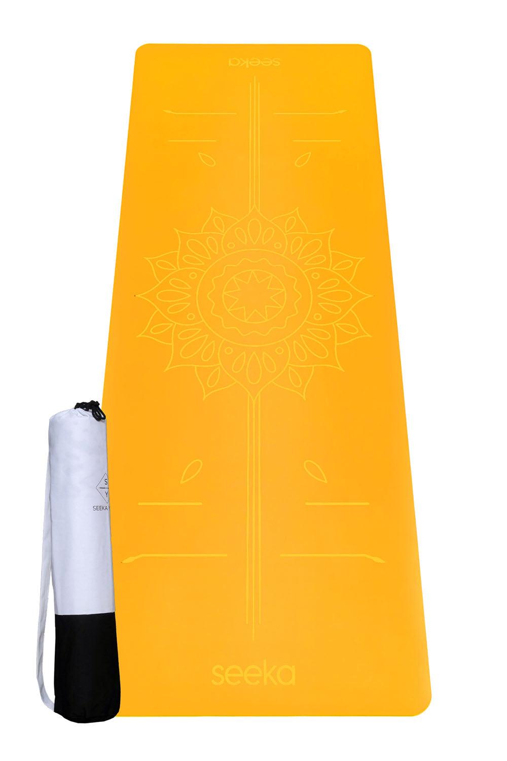 Seeka Yoga-Pro Serisi Sun Yoga Mat - Turuncu-Yoga Matı-1-fleurdirect.live