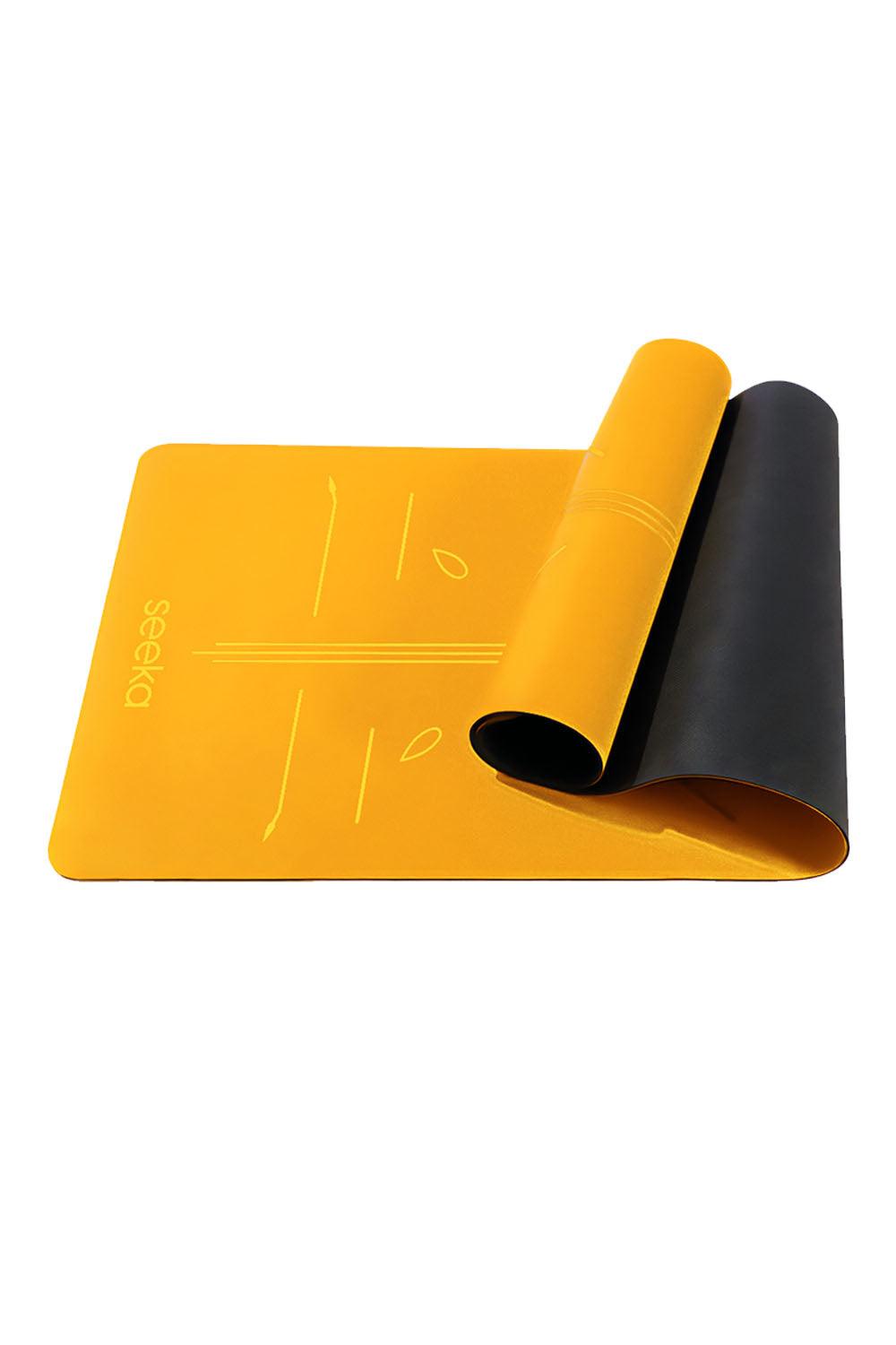 Seeka Yoga-Pro Serisi Sun Yoga Mat - Turuncu-Yoga Matı-2-fleurdirect.live