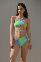 Sellie-Eclipse Halter-Neck Strap Multicolor Bikini Üstü-Bikini & Mayo-1-fleurdirect.live