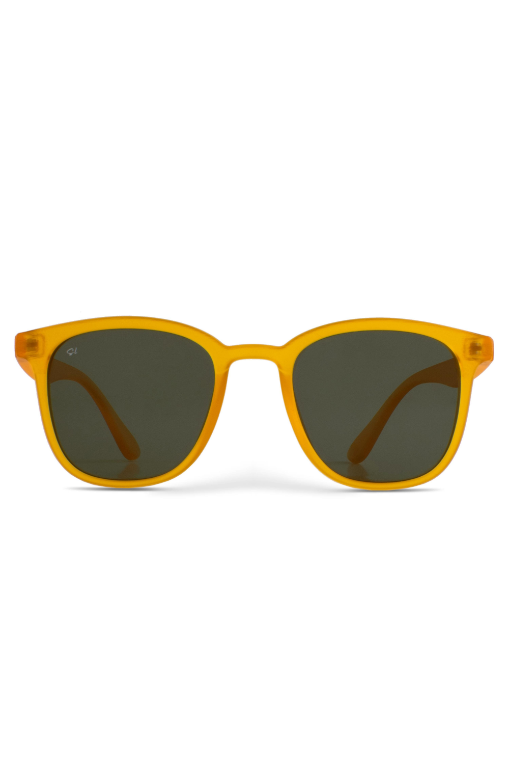 Senlites-Juvela Giallo Unisex Mat Sarı Polarize Kare Güneş Gözlüğü-Güneş Gözlüğü-1-fleurdirect.live